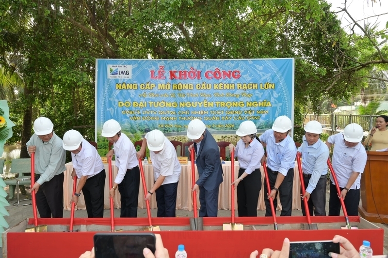 Groundbreaking Ceremony of the Rạch Lớn Canal Bridge