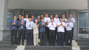 Bí Thư Tỉnh Ủy và Lãnh Đạo UBND Tỉnh Long An Đến Thăm, Làm Việc tại KCN Cảng Phước Đông EN