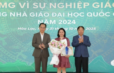 IMG Award – For the Cause of Education: Honoring Outstanding Teachers and Talented Students of VNU 2025