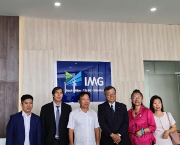 KCN Cầu Cảng IMG Phước Đông tiếp đón CB ban ngành và đoàn DN Đài Loan EN