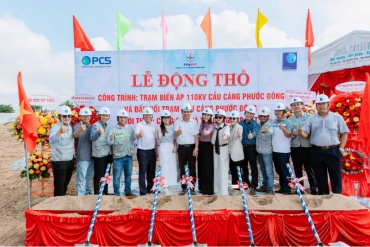 Lễ động thổ Trạm biến áp 110kV Cầu cảng Phước Đông & đấu nối – Bước khởi đầu triển khai dự án hạ tầng điện tại Tây Ninh