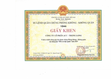 Quỹ ”Đền ơn đáp nghiã” 2015