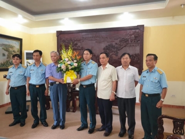 THE GRATEFUL JULY - CHAIRMAN IMG LE TU MINH AND A VISIT TO AIR DEFENCE - AIR FORCE ACADEMY.