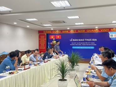 bo quoc phong ban giao khu dat 448 nguyen tat thanh cho cong ty mhl  duoi su chu tri cua so nn mt tp hcm