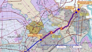 convenient trade thanks to 3 bridges connecting ho chi minh city  ?? long an  ?? tien giang