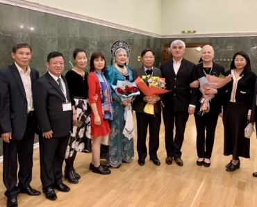 echoes of vietnam in the new eurasian music festival in kazan city