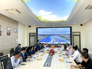 factory lease contract signing ceremony between img phuoc dong jsc and american heritage candles vietnam llc