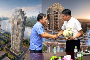 img meets with ngan kien  laying the foundation for a strategic partnership in interior design   construction for the 448 nguyen tat thanh project