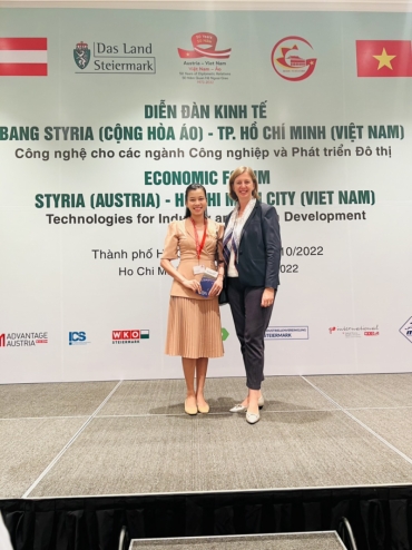 phuoc dong port industrial park participates in the  ??economic forum of styria state  republic of austria    ho chi minh city ??